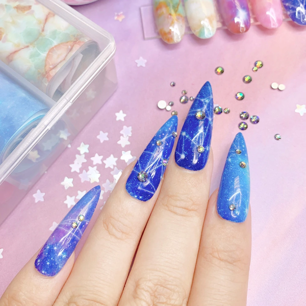 Daily Charme Nail Art Foil Paper Set - Cosmic Dreams - Creata Beauty - Professional Beauty Products