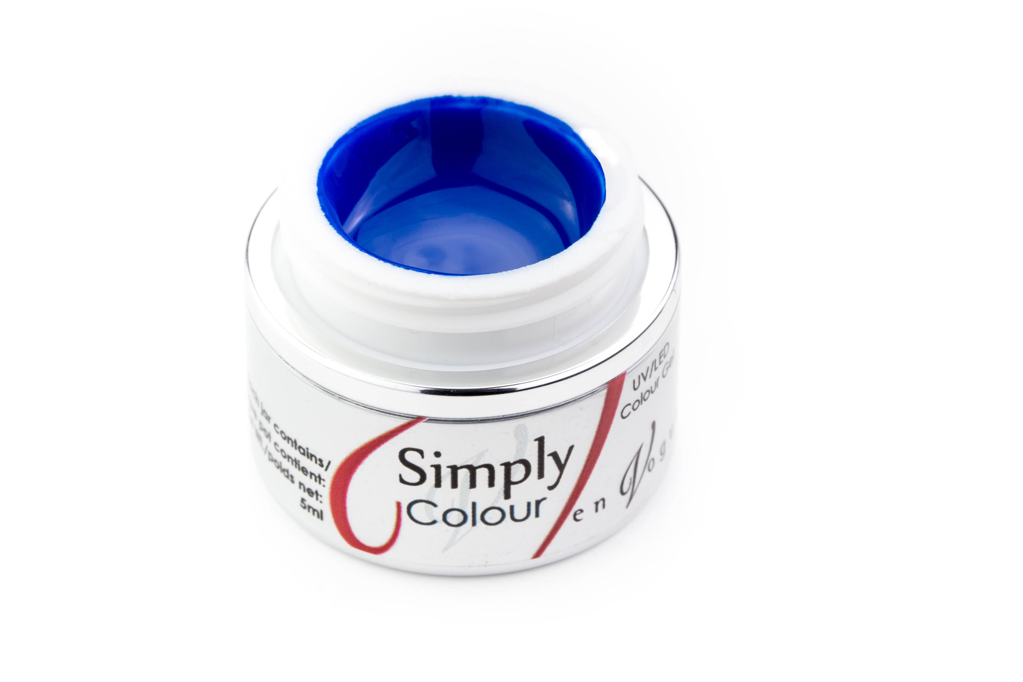 En Vogue Simply Colour Gel - Neon Blue - Creata Beauty - Professional Beauty Products