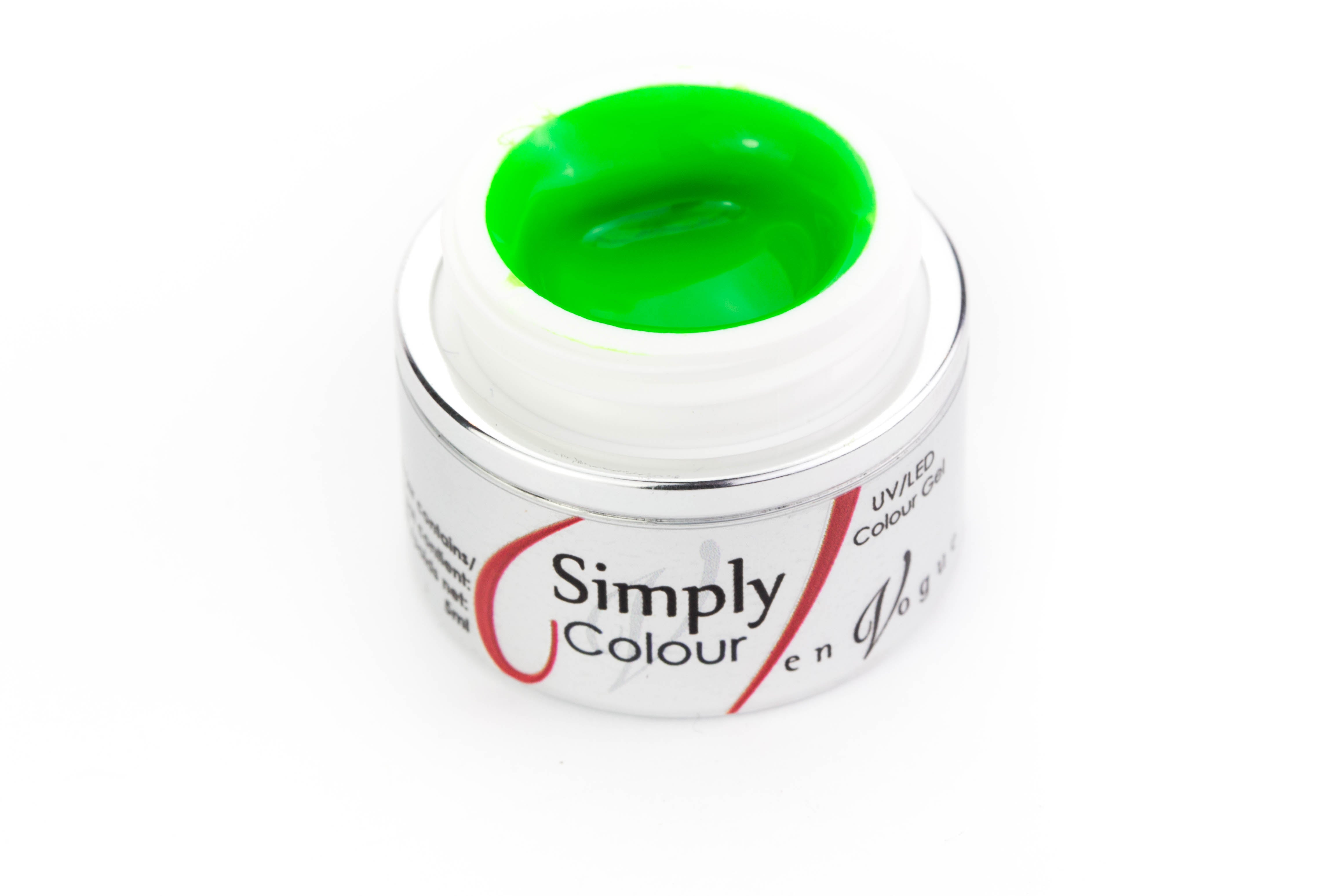 En Vogue Simply Colour Gel - Neon Green - Creata Beauty - Professional Beauty Products