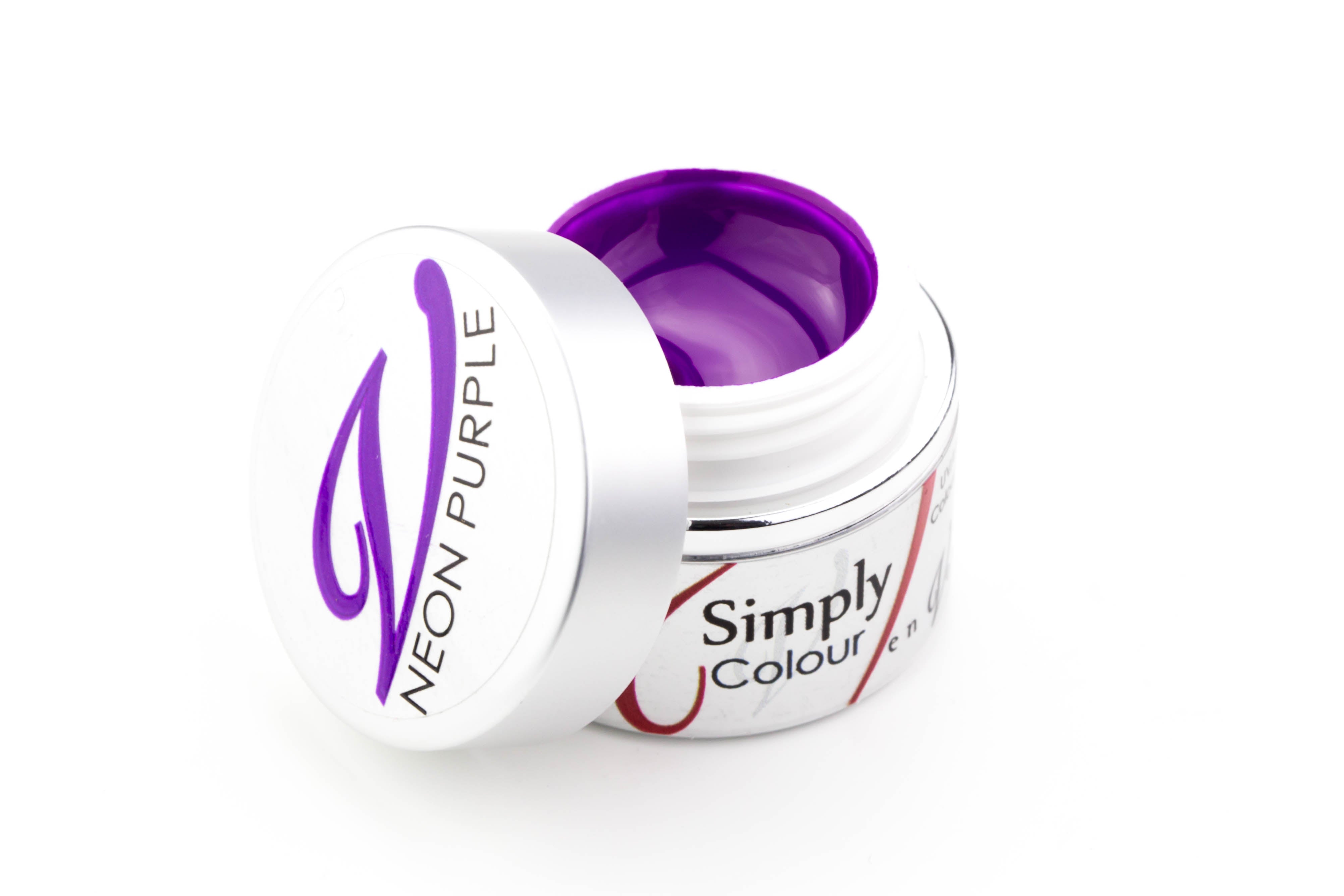 En Vogue Simply Colour Gel - Neon Purple - Creata Beauty - Professional Beauty Products