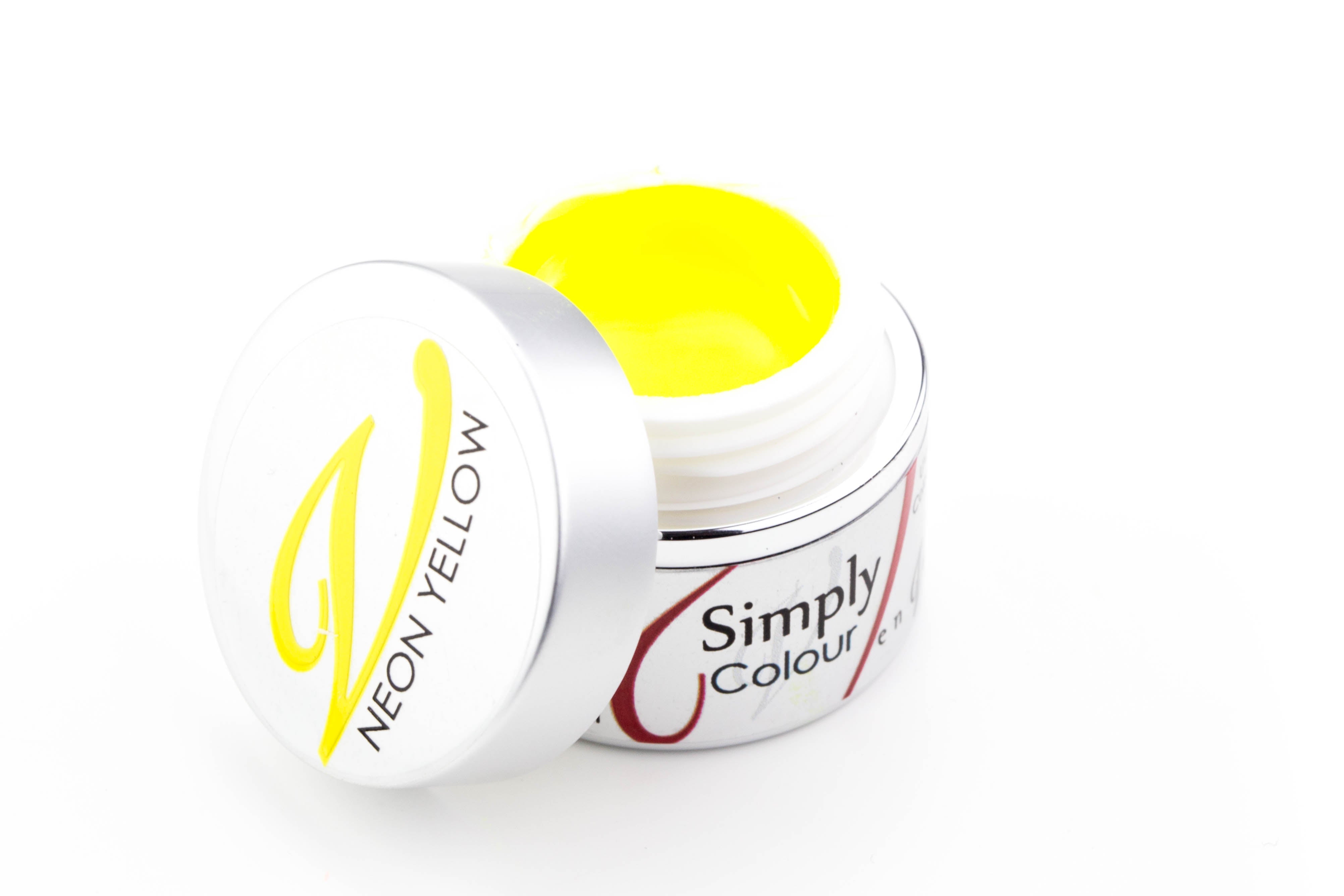 En Vogue Simply Colour Gel - Neon Yellow - Creata Beauty - Professional Beauty Products