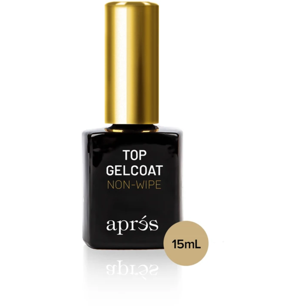 Aprés Nail - Non-Wipe Glossy Top Gel - Creata Beauty - Professional Beauty Products