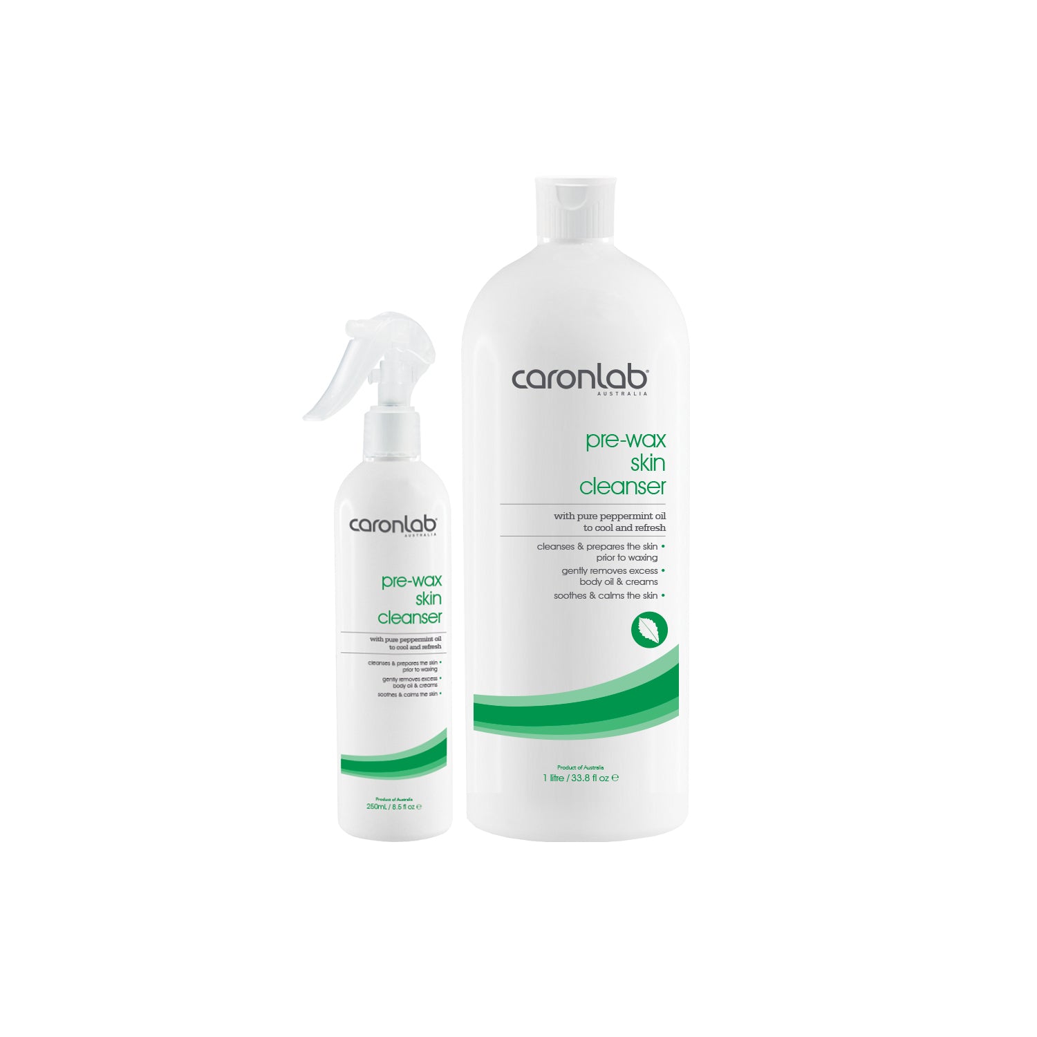 Caronlab - Pre-Wax Skin Cleanser Trigger Spray - Creata Beauty - Professional Beauty Products