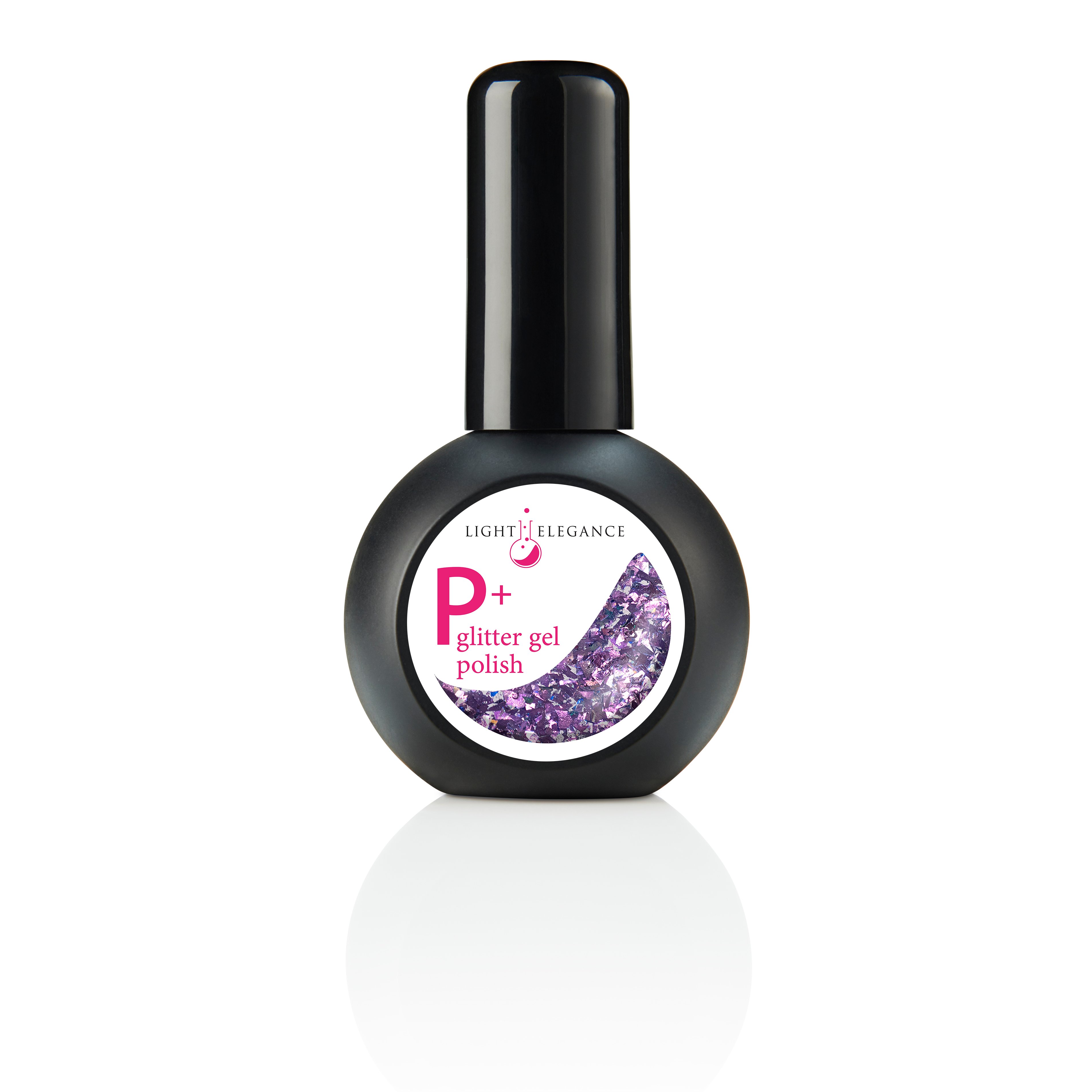 Light Elegance P+ Soak Off Glitter Gel - Questionable Motives - Creata Beauty - Professional Beauty Products
