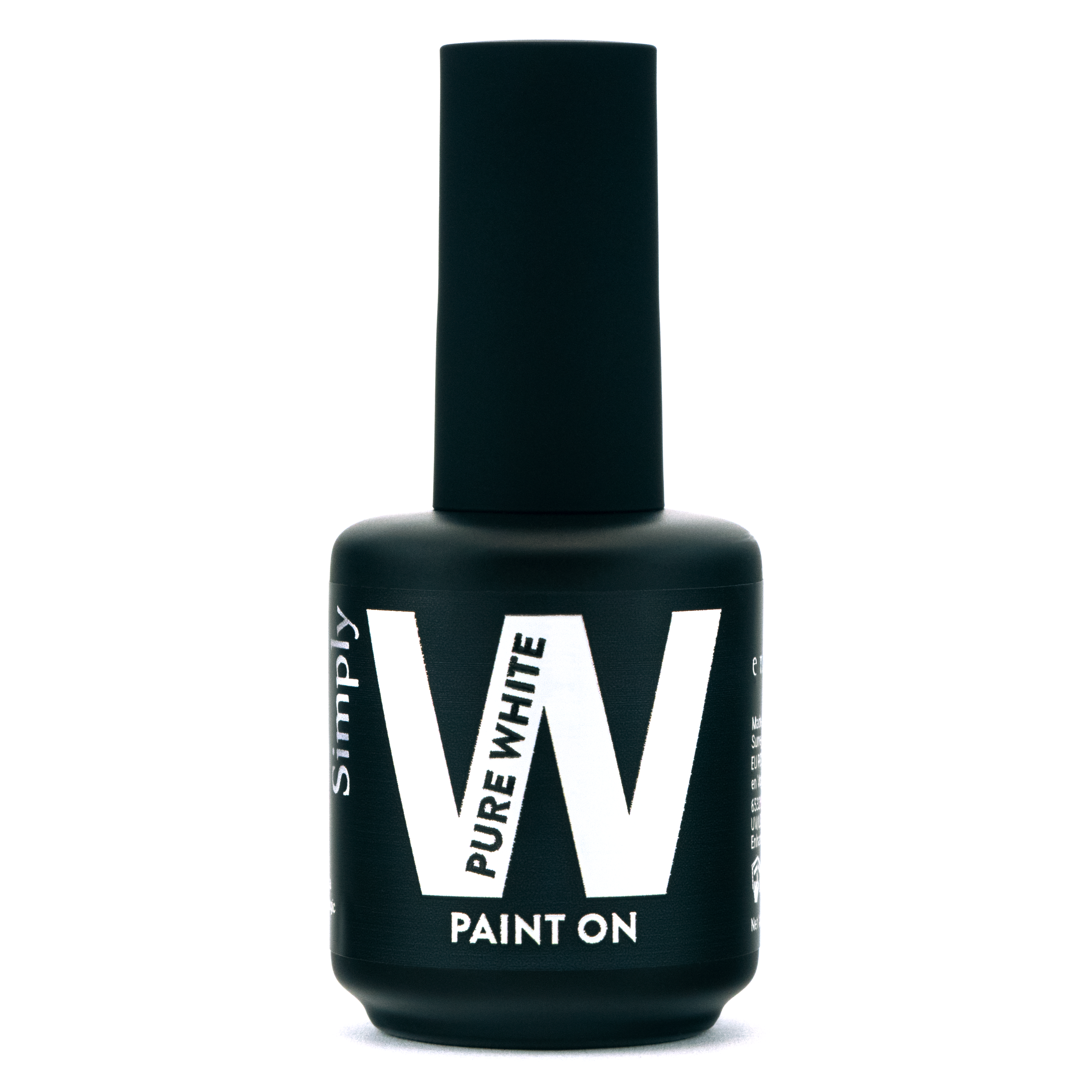 En Vogue Gel - Simply Paint On White - Creata Beauty - Professional Beauty Products