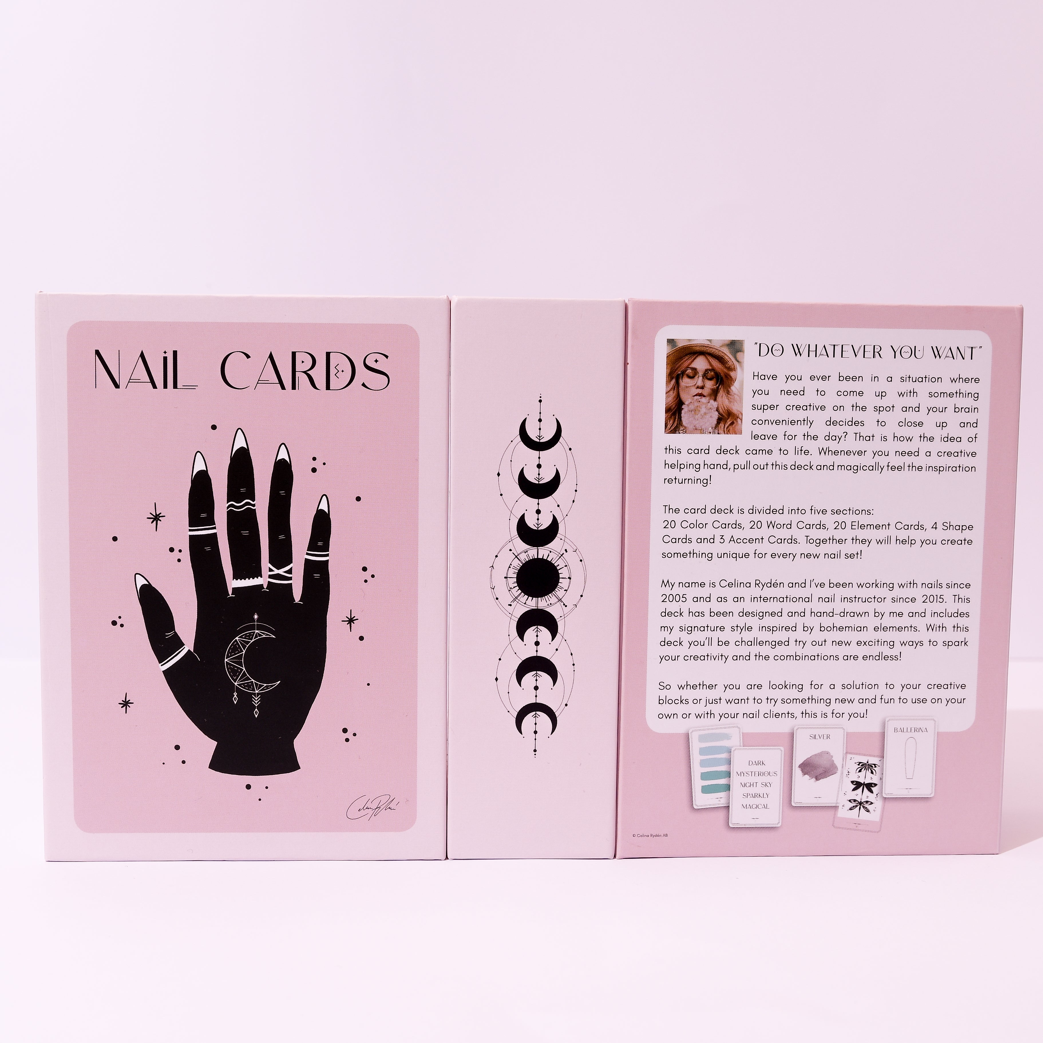 Moonflair - Nail Cards by Celina Rydén - Creata Beauty - Professional Beauty Products