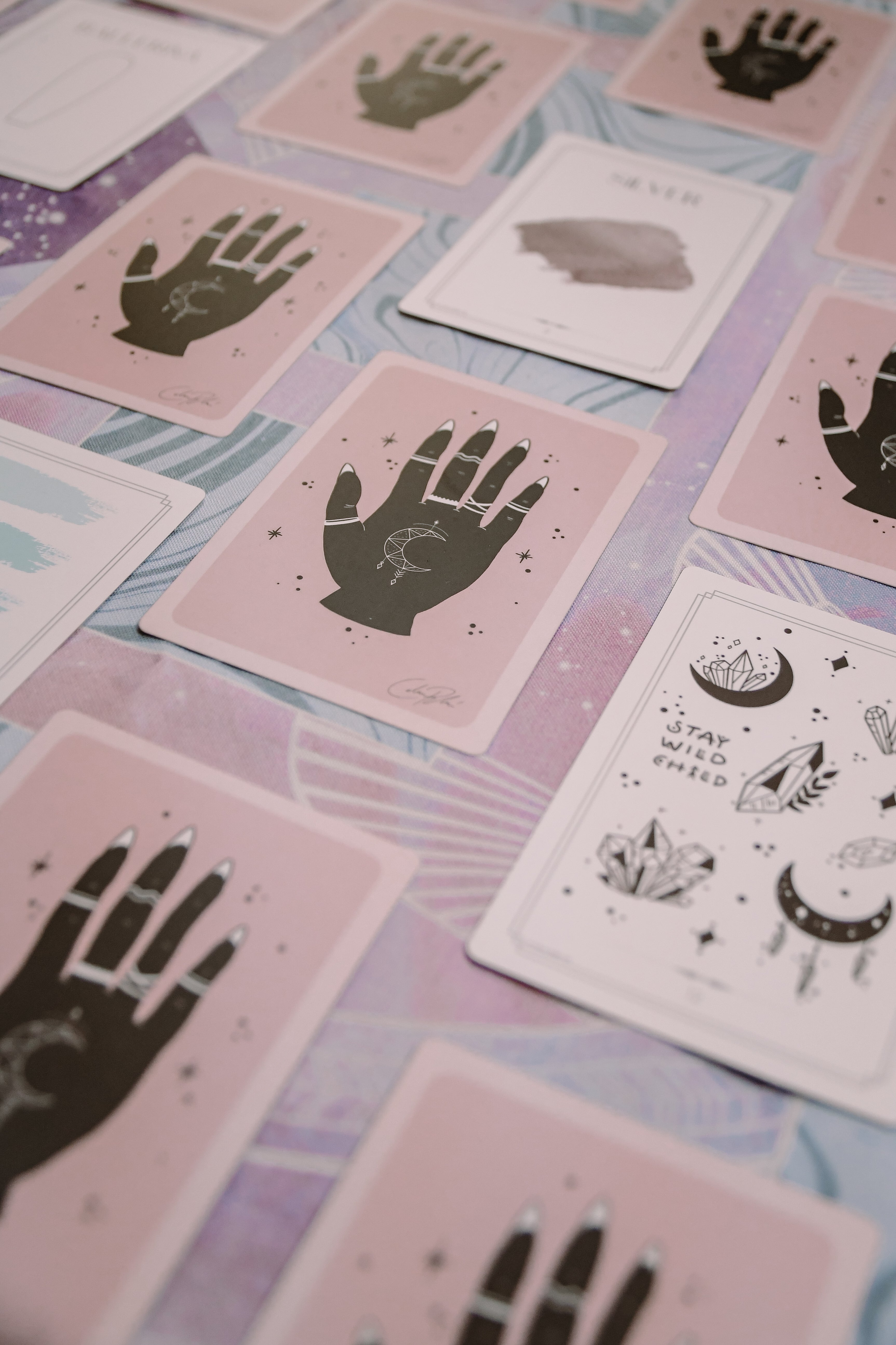 Moonflair - Nail Cards by Celina Rydén - Creata Beauty - Professional Beauty Products