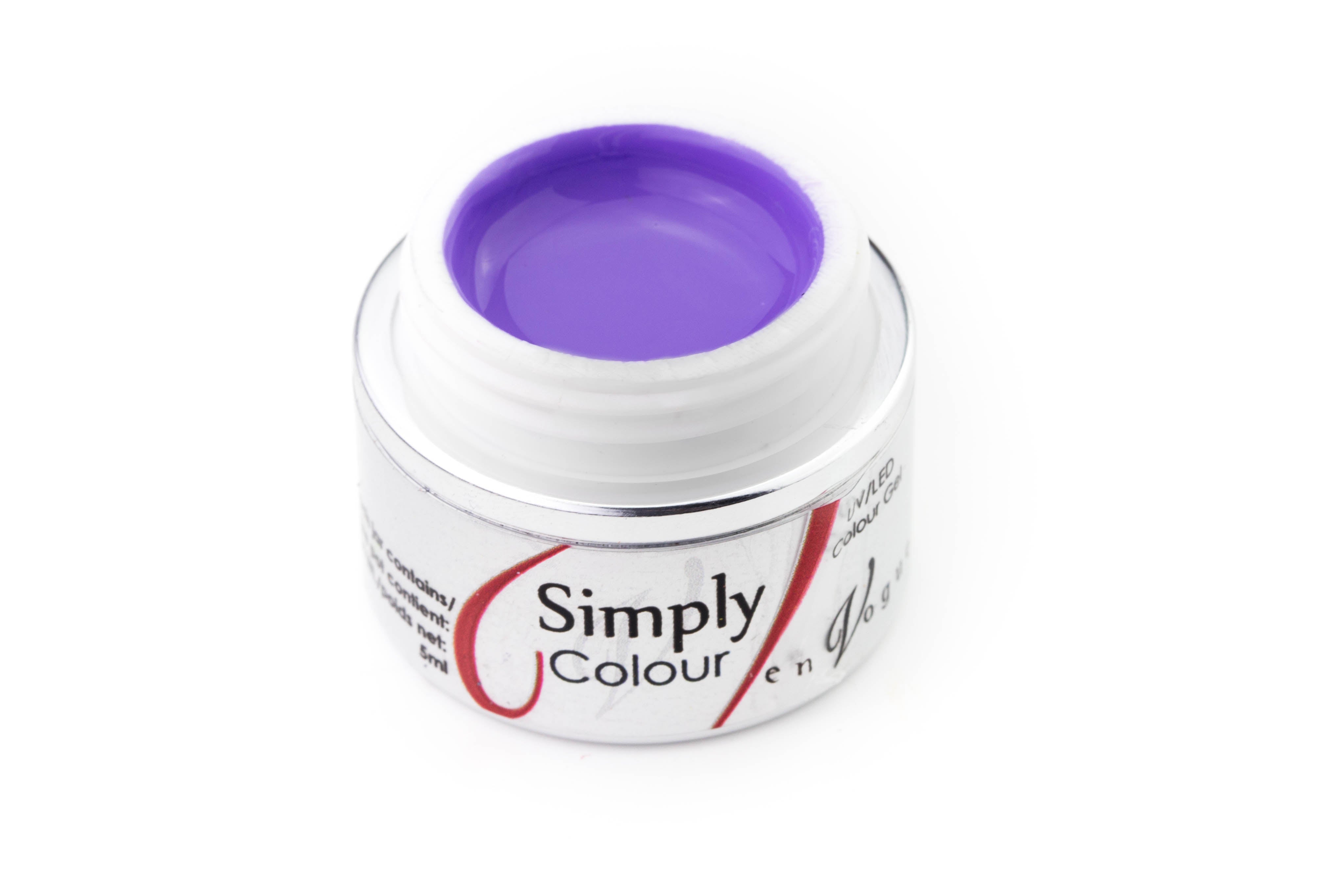 En Vogue Simply Colour Gel - Purple Haze - Creata Beauty - Professional Beauty Products