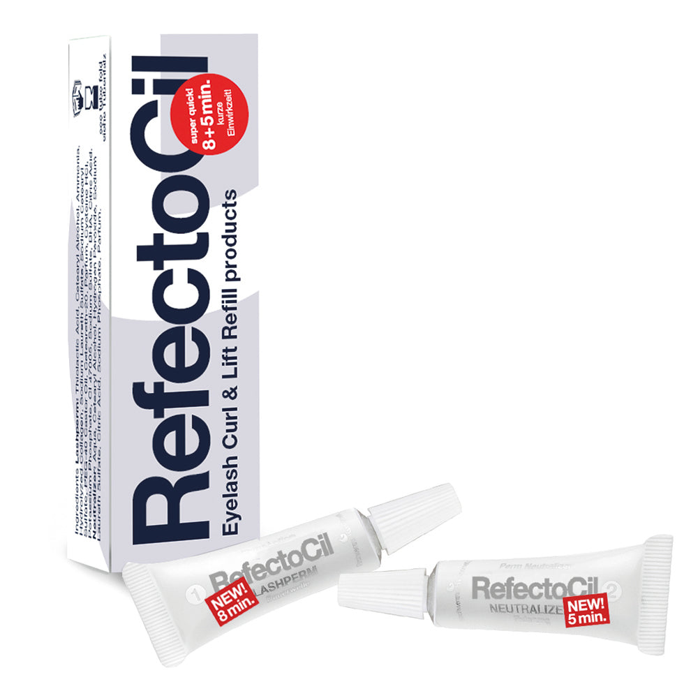 RefectoCil Eyelash Curl & Lift Lash Perm/Neutralizer (3.5ml + 3.5ml pouch) - Creata Beauty - Professional Beauty Products