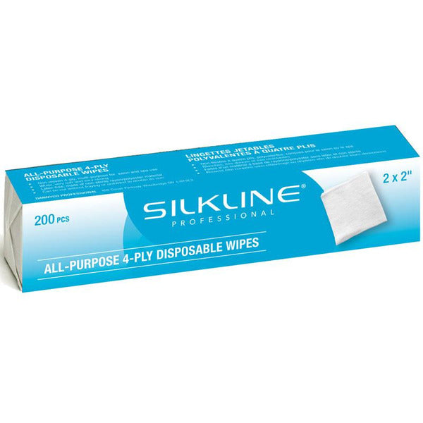 Silkline All-Purpose Disposable Wipes - Creata Beauty - Professional Beauty Products