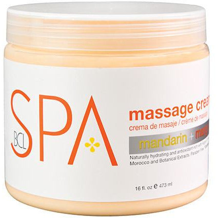 BCL Spa Massage Cream - Mandarin & Mango - Creata Beauty - Professional Beauty Products