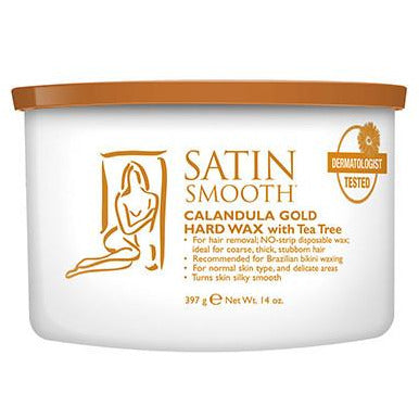 Satin Smooth Hard Wax - Calendula Gold with Tea Tree - Creata Beauty - Professional Beauty Products