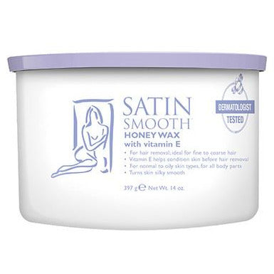 Satin Smooth Wax - Honey with Vitamin E - Creata Beauty - Professional Beauty Products