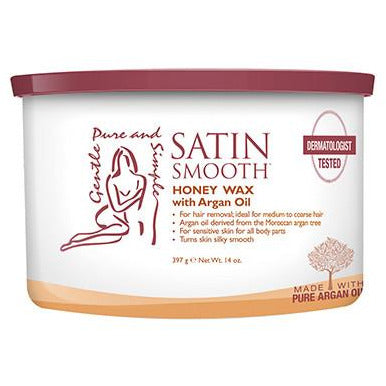 Satin Smooth Wax - Organic Honey with Argan Oil - Creata Beauty - Professional Beauty Products