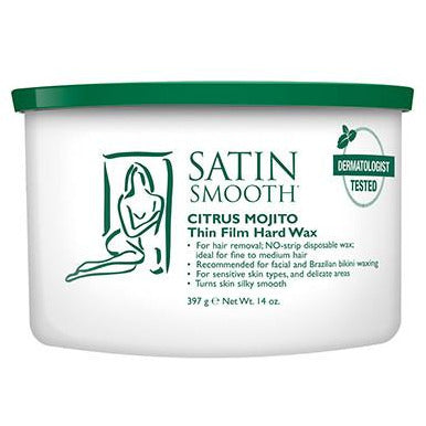 Satin Smooth Hard Wax - Citrus Mojito Thin Film - Creata Beauty - Professional Beauty Products