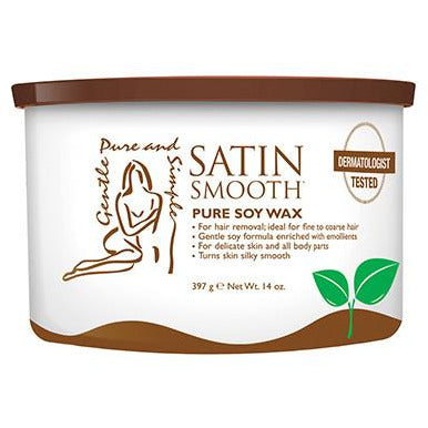 Satin Smooth Wax - Organic Soy Cream - Creata Beauty - Professional Beauty Products