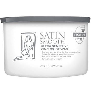 Satin Smooth Wax - Ultra Sensitive Zinc Oxide - Creata Beauty - Professional Beauty Products