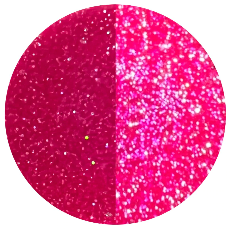 Wildflowers Neon Flare Reflective Gel Polish - Raspberry Tart - Creata Beauty - Professional Beauty Products