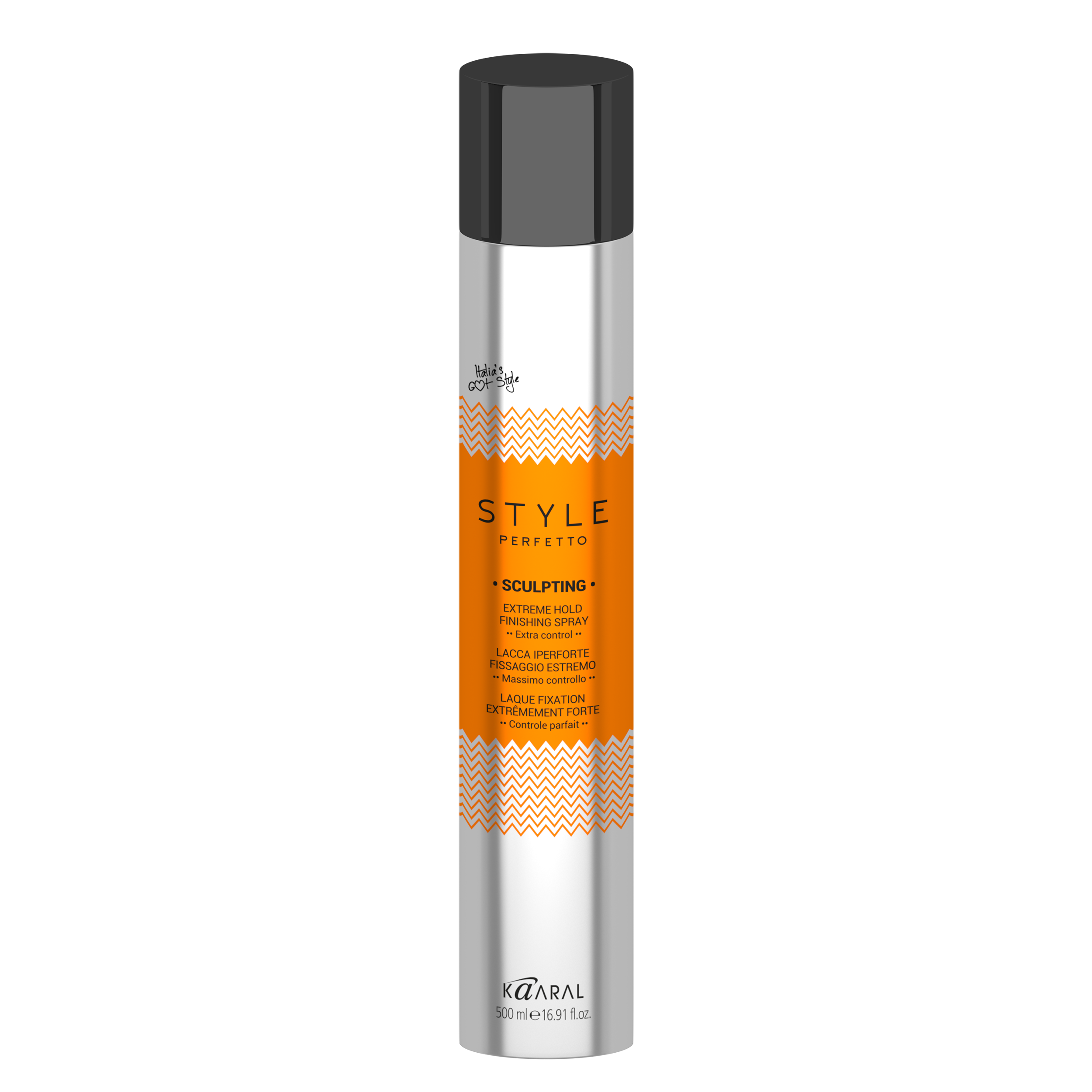Kaaral - Style Perfetto Sculpting Extreme Hold Finishing Spray - Creata Beauty - Professional Beauty Products