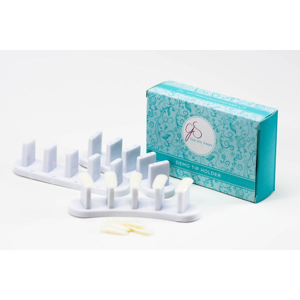 Clear Jelly Stamper - Tip Holder Practice Demo Kit - Creata Beauty - Professional Beauty Products