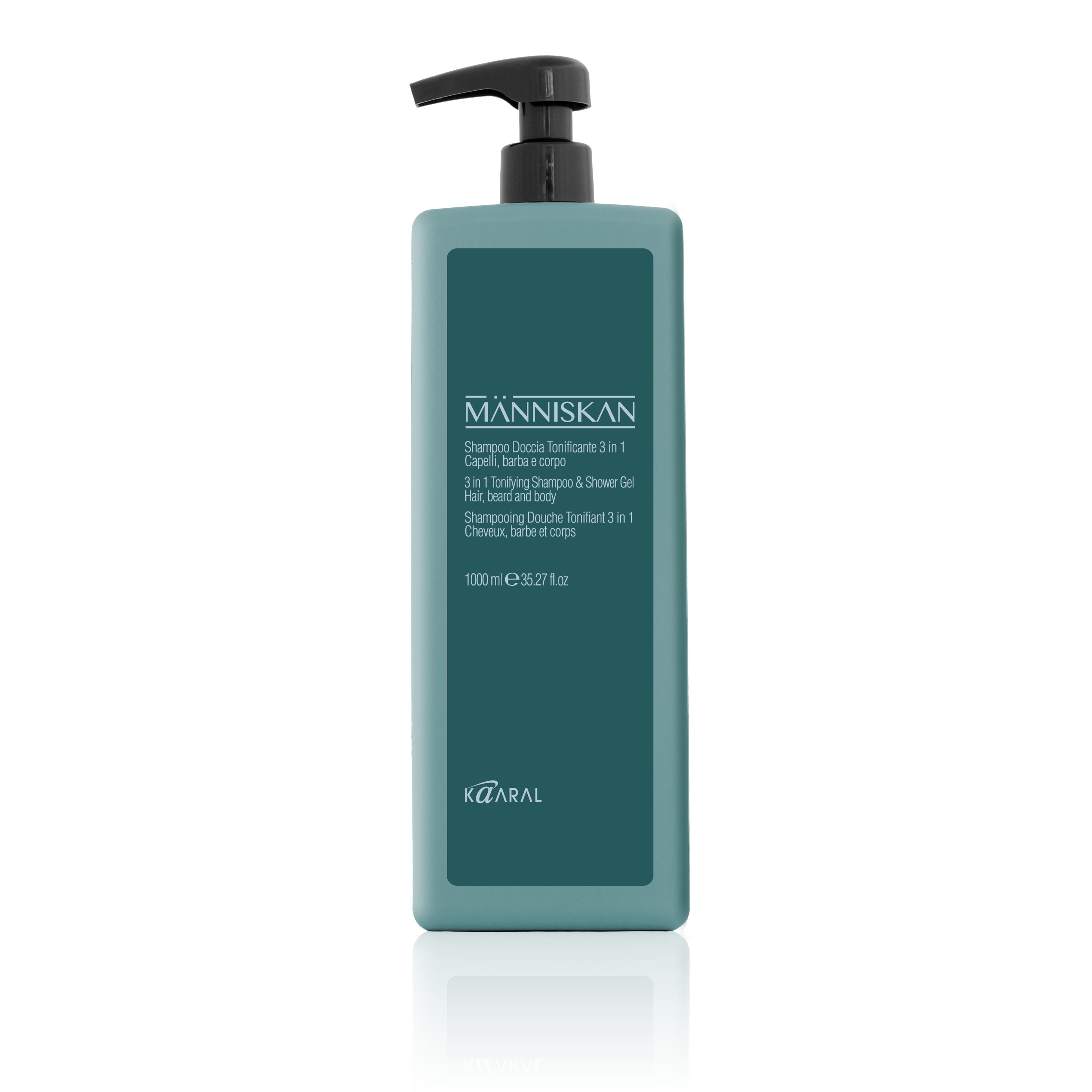 Människan - 3 in 1 Tonifying Shampoo & Shower Gel - Creata Beauty - Professional Beauty Products