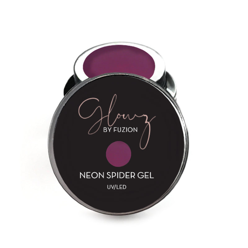 Fuzion Glowz - Neon Spider Gel Purple - Creata Beauty - Professional Beauty Products