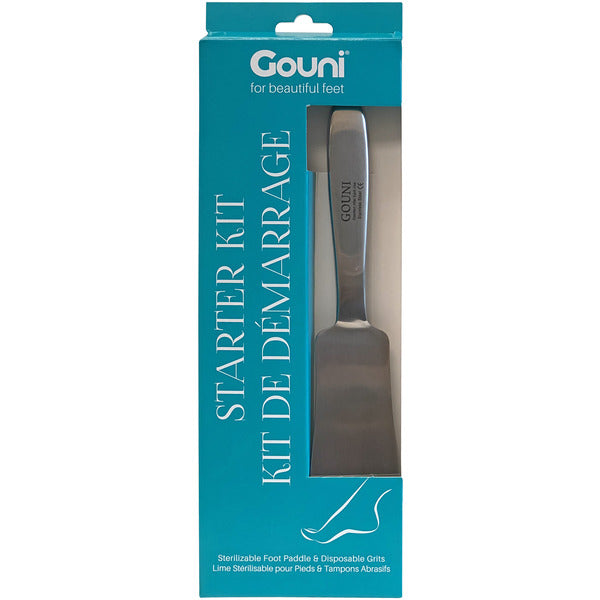 Gouni - Stainless Steel Foot File Starter Kit - Creata Beauty - Professional Beauty Products
