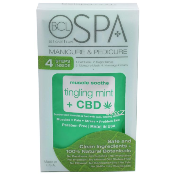 BCL Spa 4 Step Packet - Tingling Mint + CBD - Creata Beauty - Professional Beauty Products