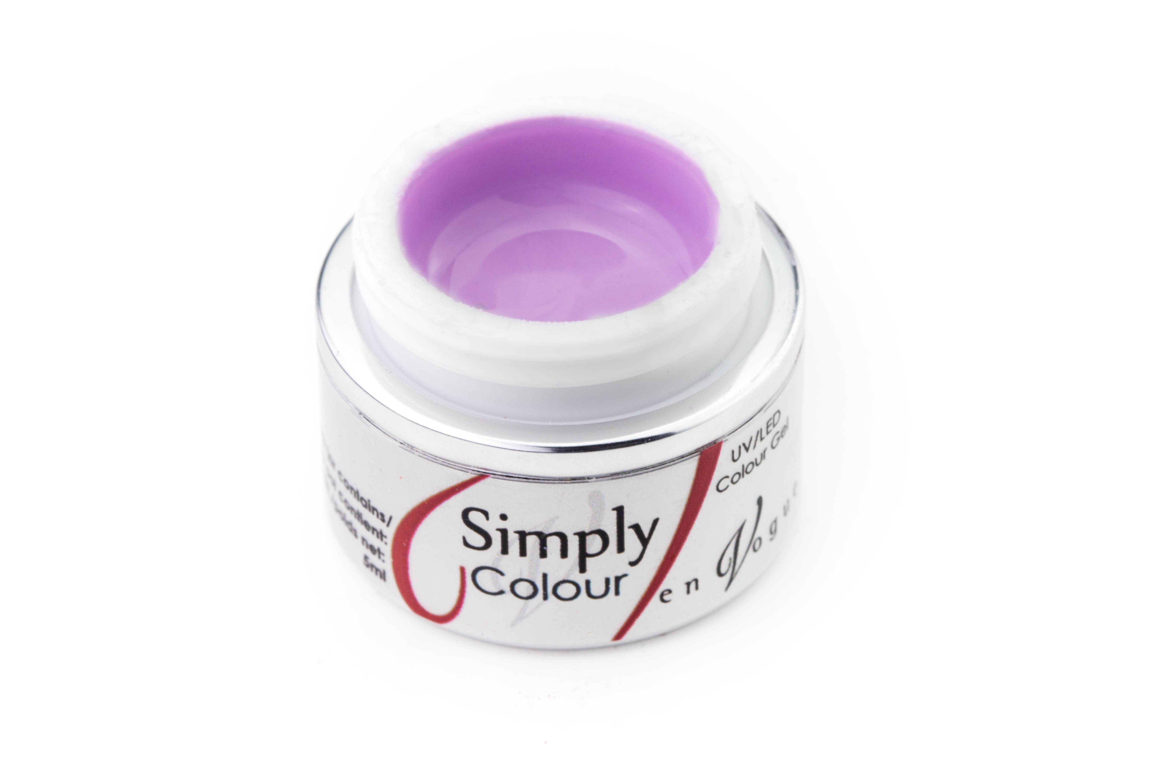 En Vogue Simply Colour Gel - Tropical Lilac - Creata Beauty - Professional Beauty Products