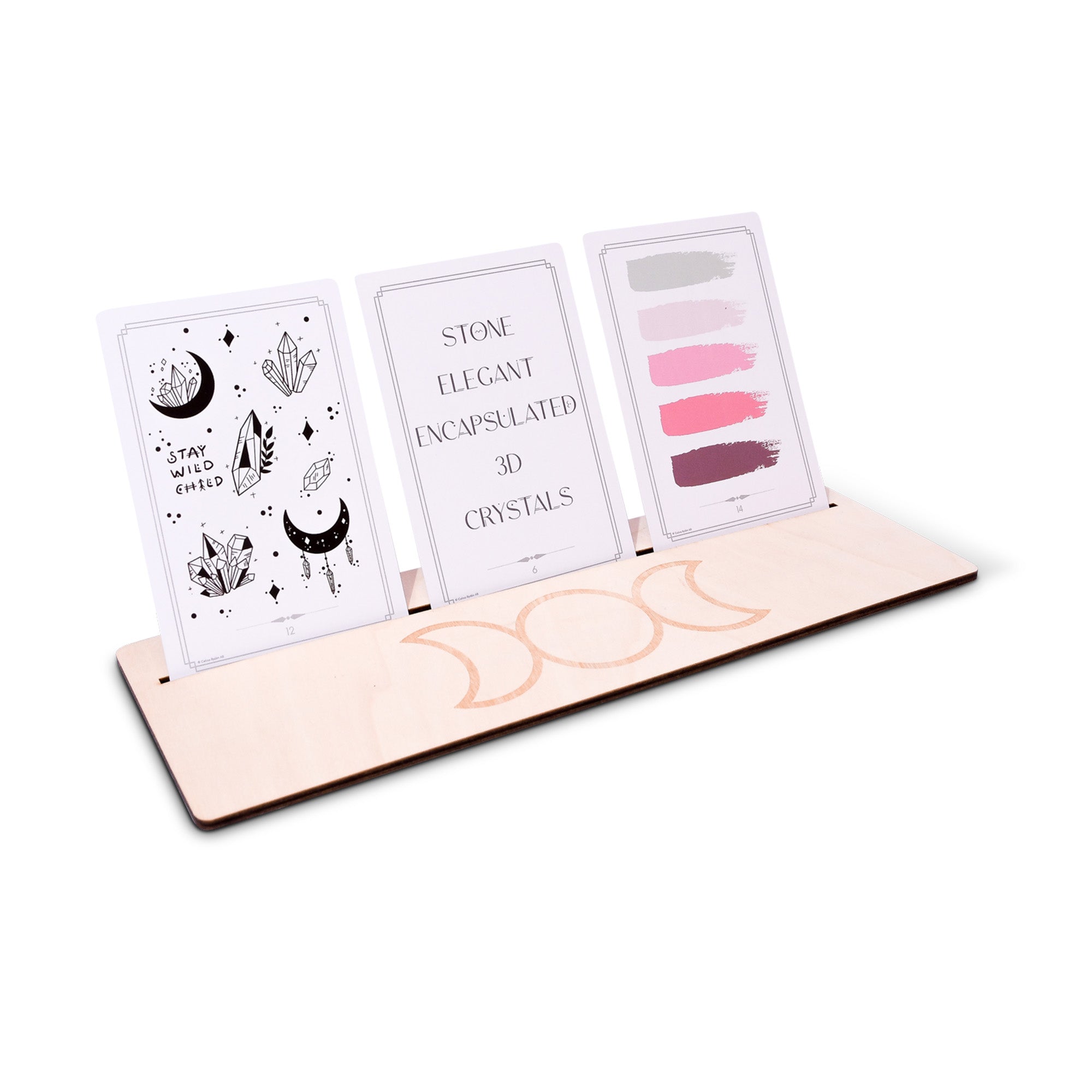 Moonflair - Nail Card Holders by Celina Rydén - Creata Beauty - Professional Beauty Products