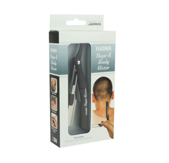 Nape & Body Razor kit (razor, 10 blades, lotion) - Creata Beauty - Professional Beauty Products