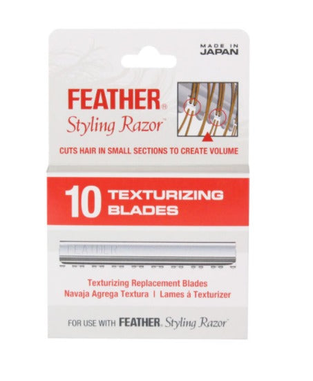 Feather Texturizing Blades (10 blade dispenser) - Creata Beauty - Professional Beauty Products