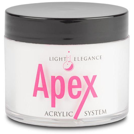 Light Elegance Apex Acrylic Powder - Clear - Creata Beauty - Professional Beauty Products
