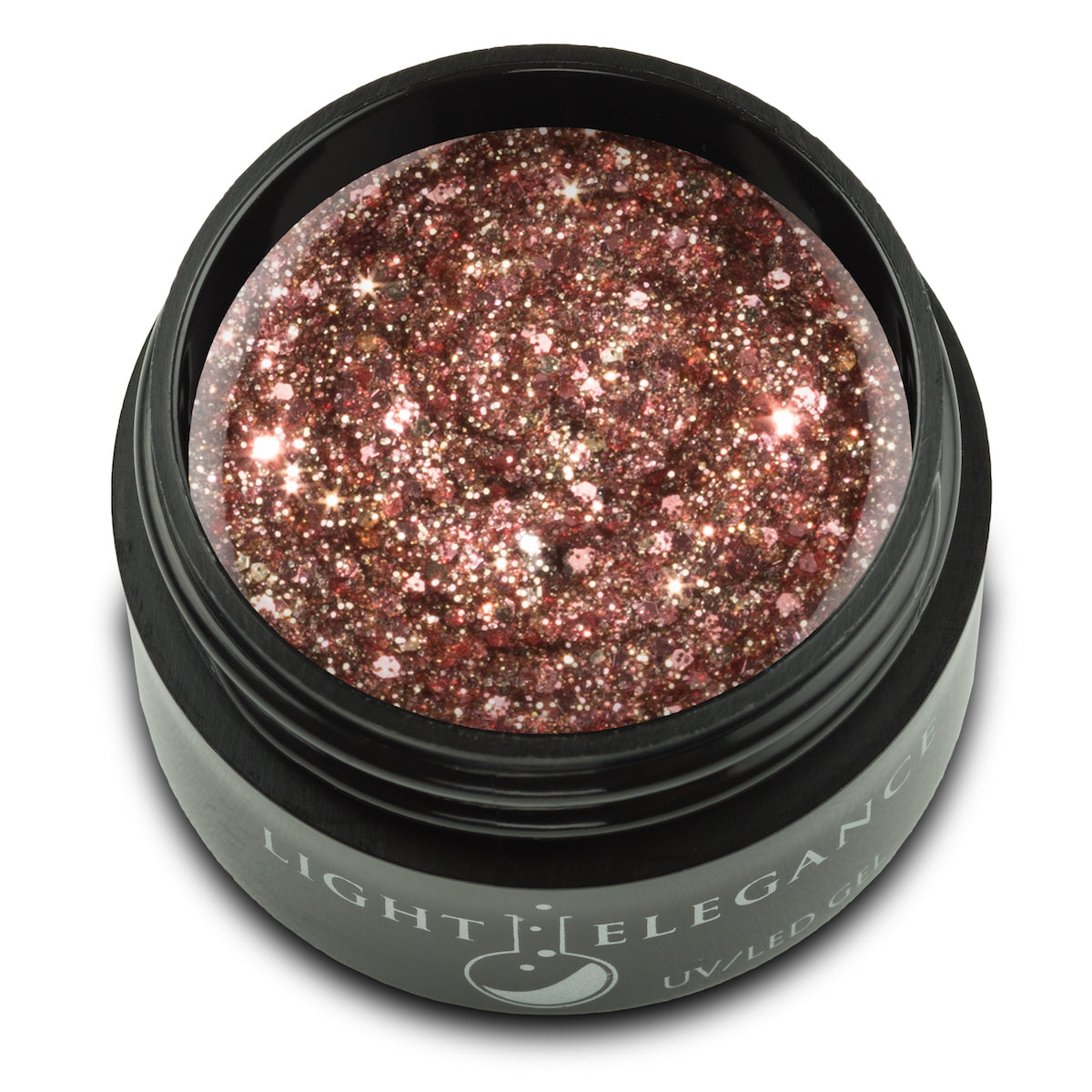 Light Elegance Glitter Gel - Cheers From Down Under - Creata Beauty - Professional Beauty Products