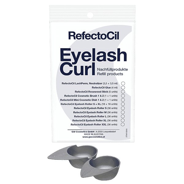 RefectoCil Eyelash Curl Mini Cosmetic Dish 1 & 2 - Creata Beauty - Professional Beauty Products