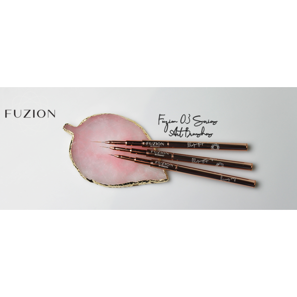 Fuzion Brush - Signature Nail Art Series Set - Creata Beauty - Professional Beauty Products