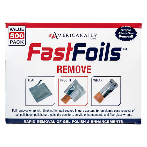 Americanails - Fast Foils REMOVE 500ct - Creata Beauty - Professional Beauty Products