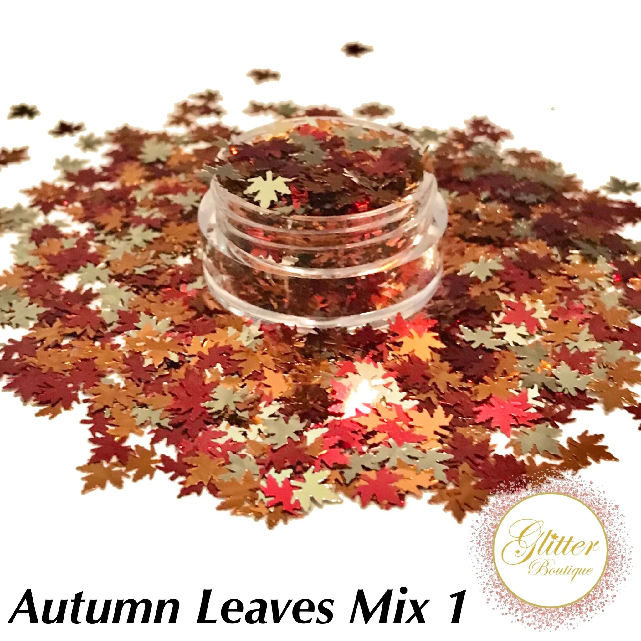 Glitter Boutique - Autumn Leaves Mix 1 - Creata Beauty - Professional Beauty Products