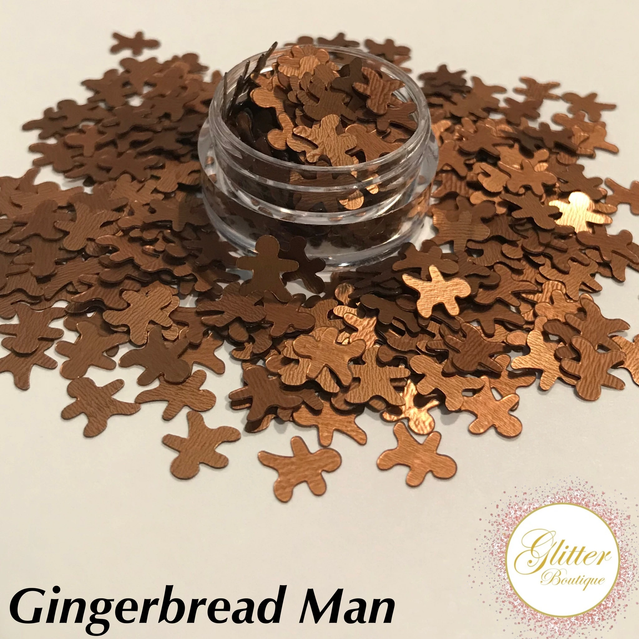 Glitter Boutique - Gingerbread Man - Creata Beauty - Professional Beauty Products