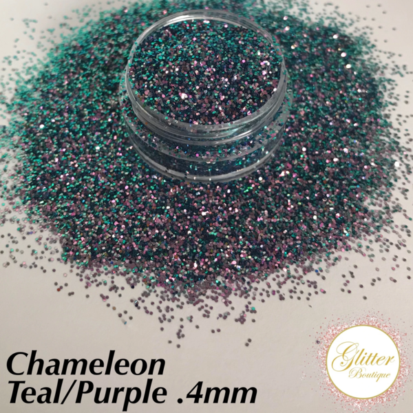 Glitter Boutique - Chameleon Teal/Purple .4mm - Creata Beauty - Professional Beauty Products