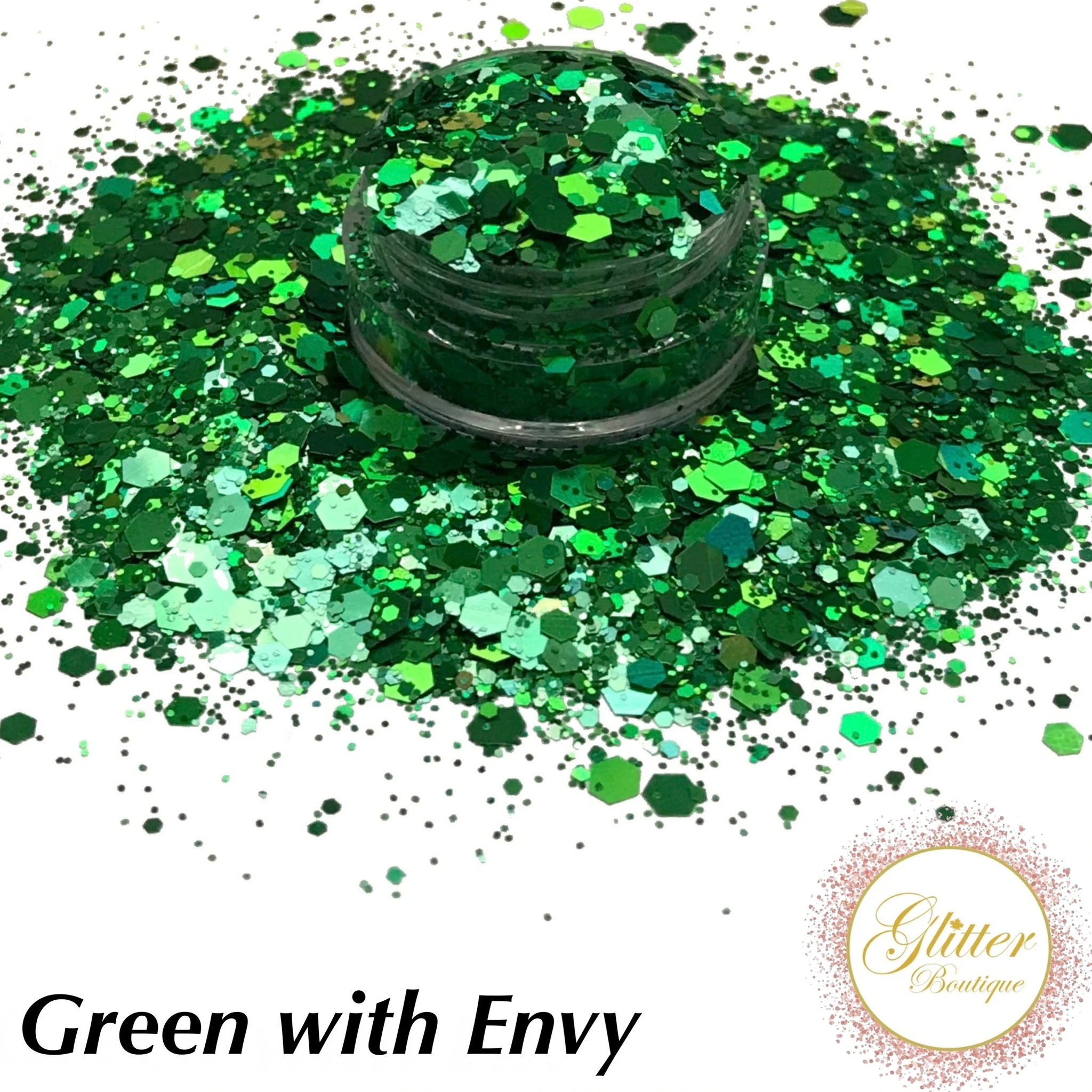 Glitter Boutique - Green with Envy - Creata Beauty - Professional Beauty Products