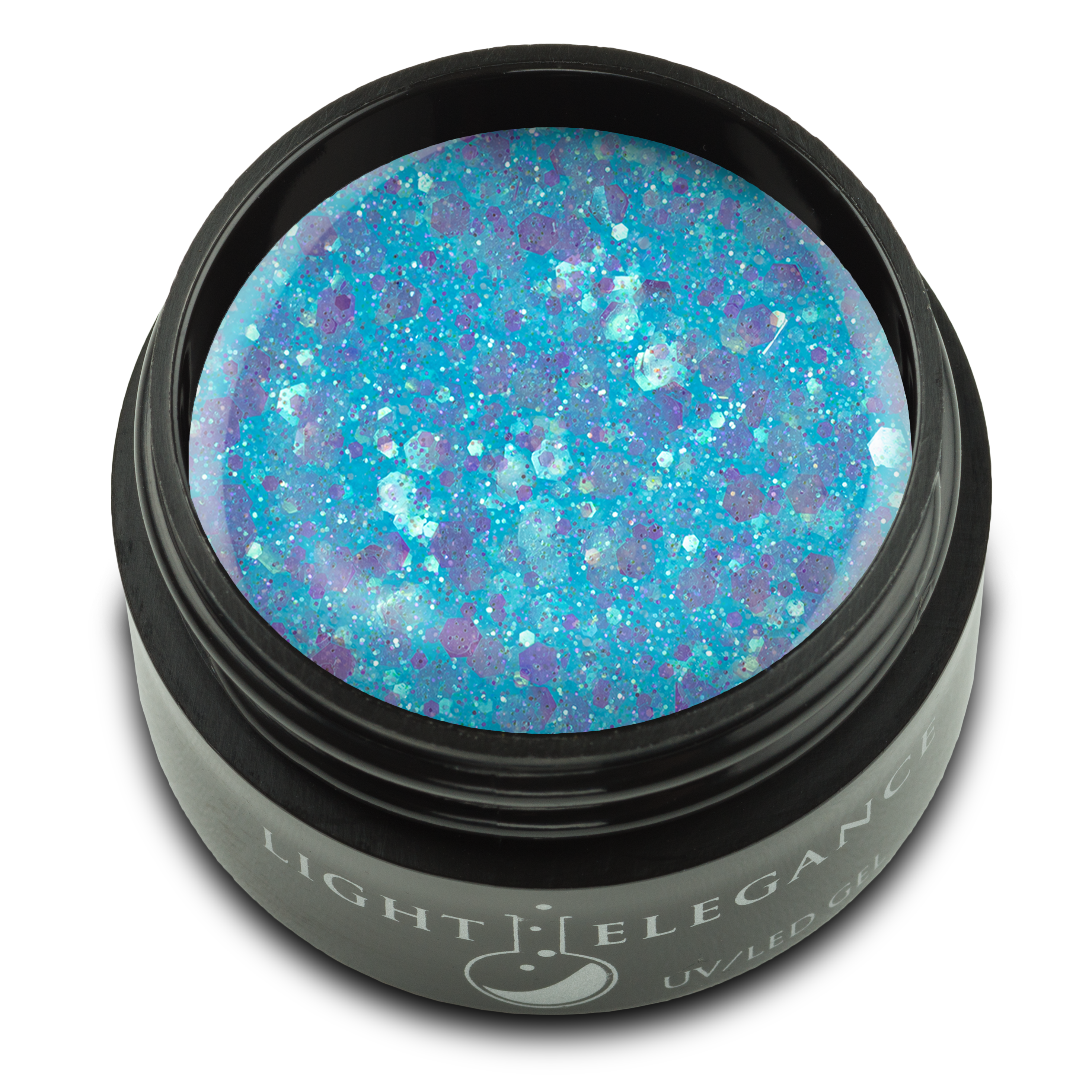 Light Elegance Glitter Gel - Once Upon a Tide - Creata Beauty - Professional Beauty Products
