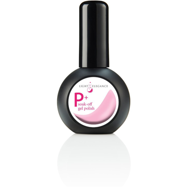 Light Elegance P+ Soak Off Color Gel - Pink Pumps