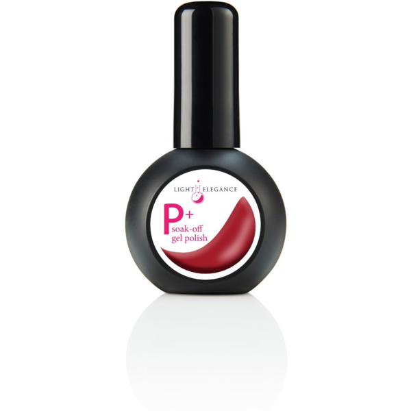 Light Elegance P+ Soak Off Color Gel - Red Lips :: NEW PACKAGING - Creata Beauty - Professional Beauty Products
