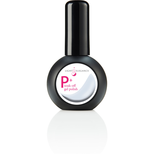 Light Elegance P+ Soak Off Color Gel - White Meringue - Creata Beauty - Professional Beauty Products