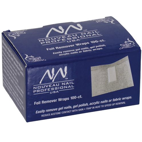 Nouveau Nail - Foil Remover Wraps - Creata Beauty - Professional Beauty Products