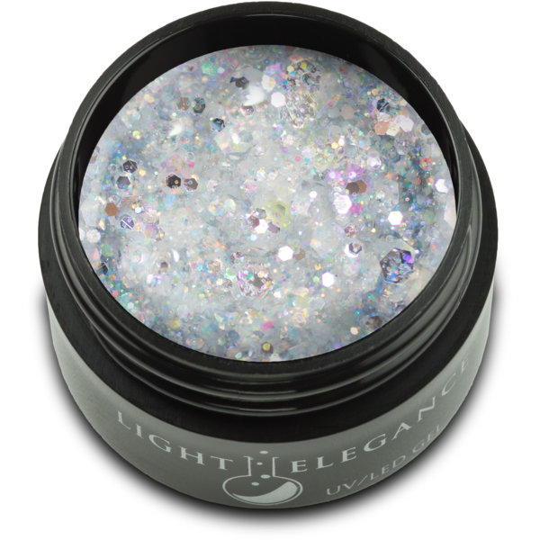 Light Elegance Glitter Gel - A Spot by the Stream - Creata Beauty - Professional Beauty Products