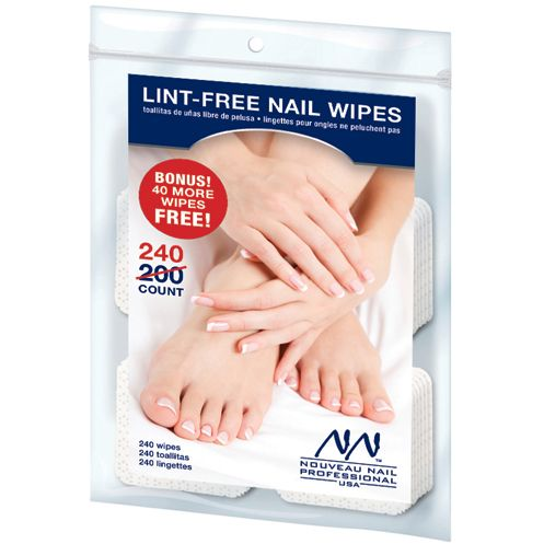 Nouveau Nail Lint-Free Nail Wipes - Creata Beauty - Professional Beauty Products