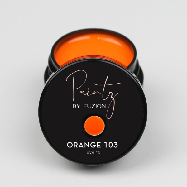 Fuzion Paintz Gel - Orange 103 - Creata Beauty - Professional Beauty Products