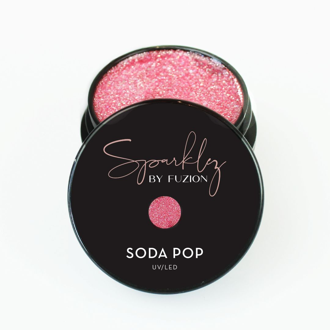 Fuzion Sparklez Gel - Soda Pop - Creata Beauty - Professional Beauty Products